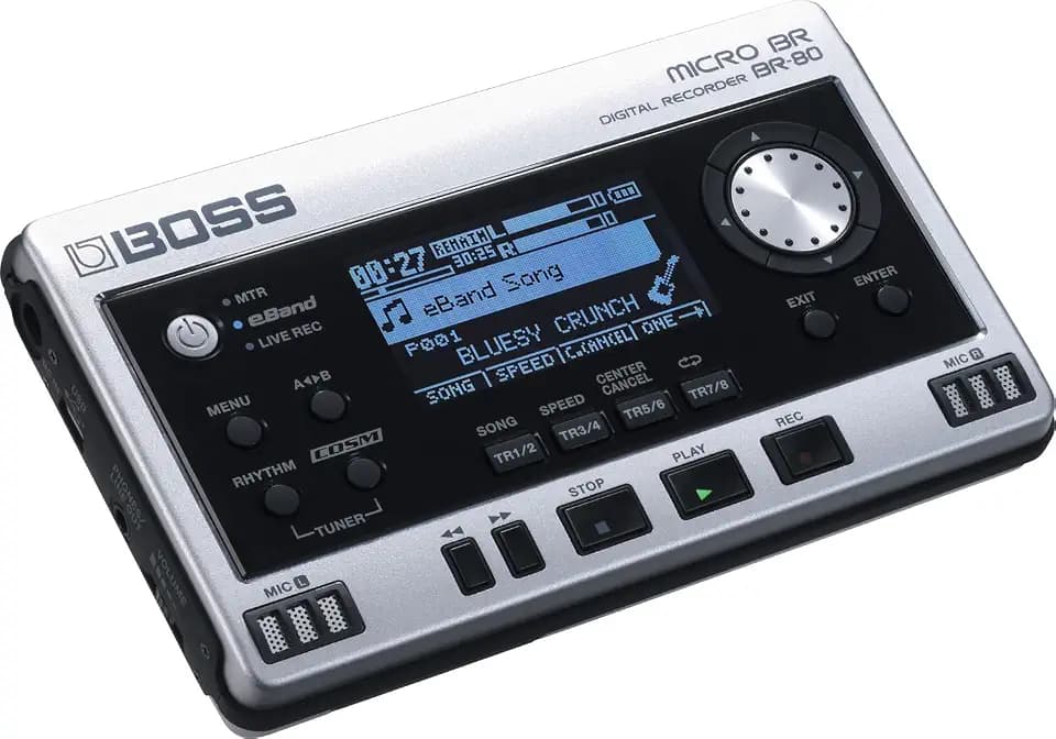 BOSS Field Recorder BR-80 mit SD-Karten