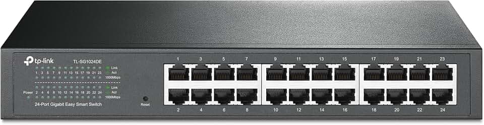TP-Link TL-SG1024DE, 24 Port Gigabit Easy Smart Managed Ehternet Switch