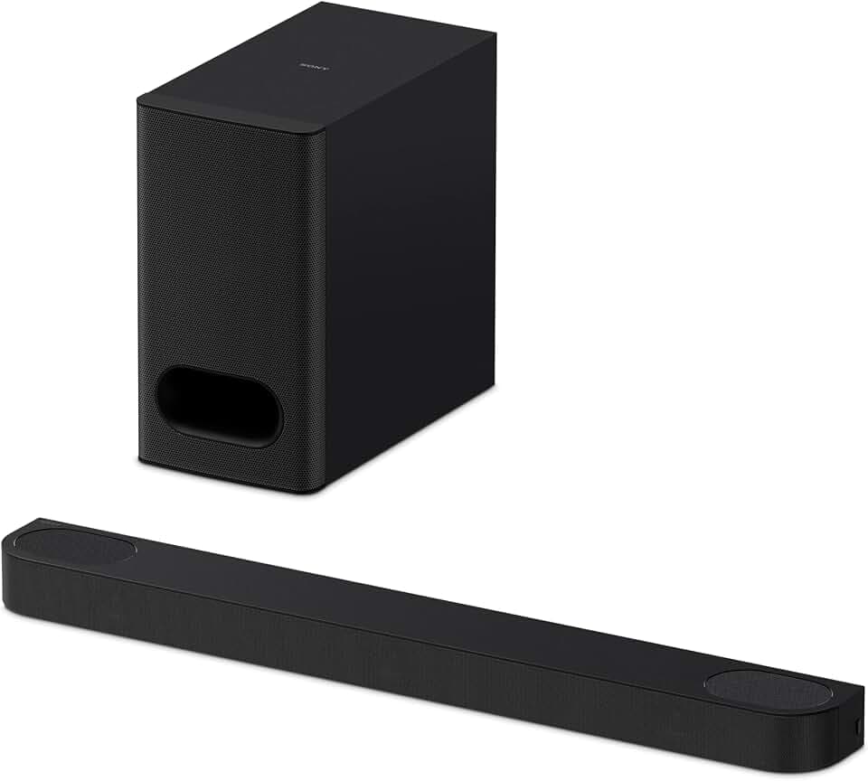 Sony BRAVIA Theatre Bar 6 mit Subwoofer (3.1.2-Kanal-Surround Sound, Up-Firing-Lautsprecher, Dolby Atmos, DTS:X, AI Voice Zoom 3 über BRAVIA TV, DSEE für Musik) Schwarz
