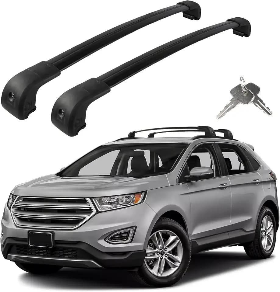 330LBS T-Slot Roof Rack Cross Bars Compatible with Ford Edge