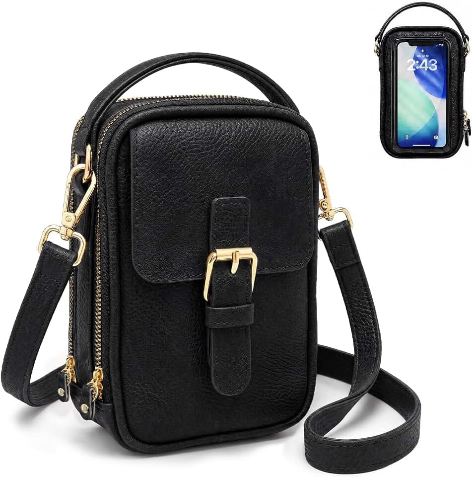 Babysun Crossbody Phone Purse Bag Touchscreen Crossbody Phone Purse Wallet
