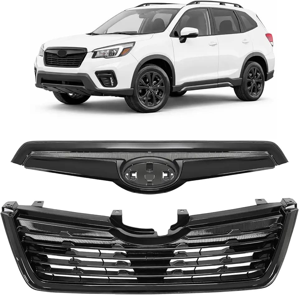 HECASA Grille Assembly Compatible with 2019-2021 Forester