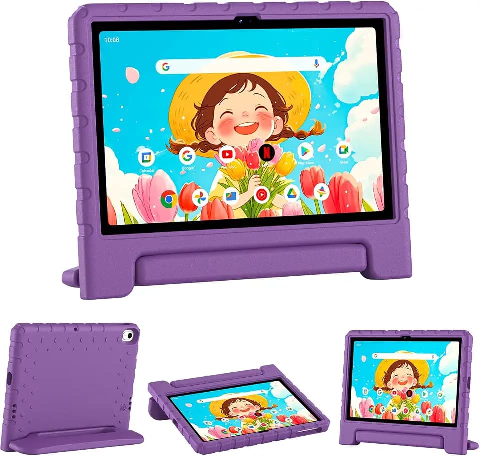 Kids Shockproof EVA Case for Onn 10.1" Gen 4 Tablet 2024 (Model 100135925)