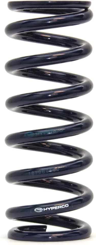Hyperco 1810B0450 Blue 2.50" I.D. 10" Free Length Steel Coil-Over Spring with 450 lbs. Spring Rate
