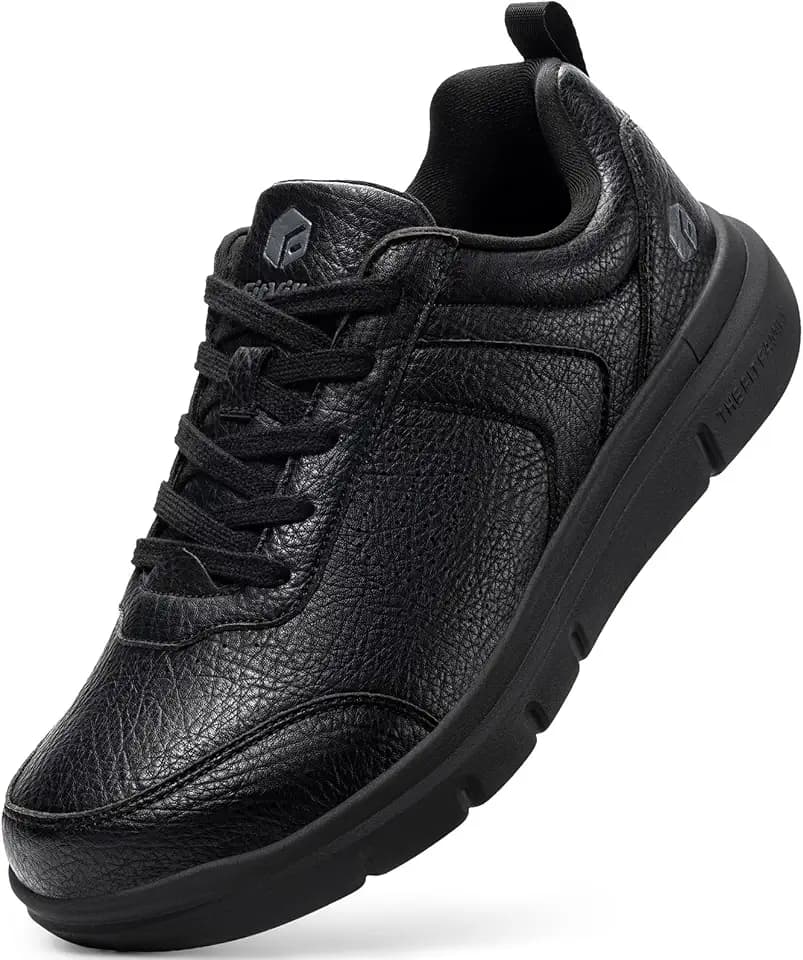 FitVille Wide Shoes Men Dress Sneakers Casual Oxfords Shoes for Men