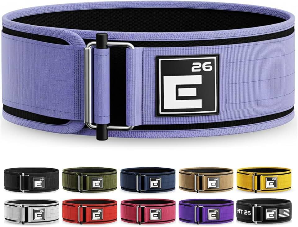 Element 26 Einstellbarer Gewichthebergürtel | Hochwertiger Gewichthebergürtel für anspruchsvolle Crossfit-, Powerlifting- und olympische Athleten.
