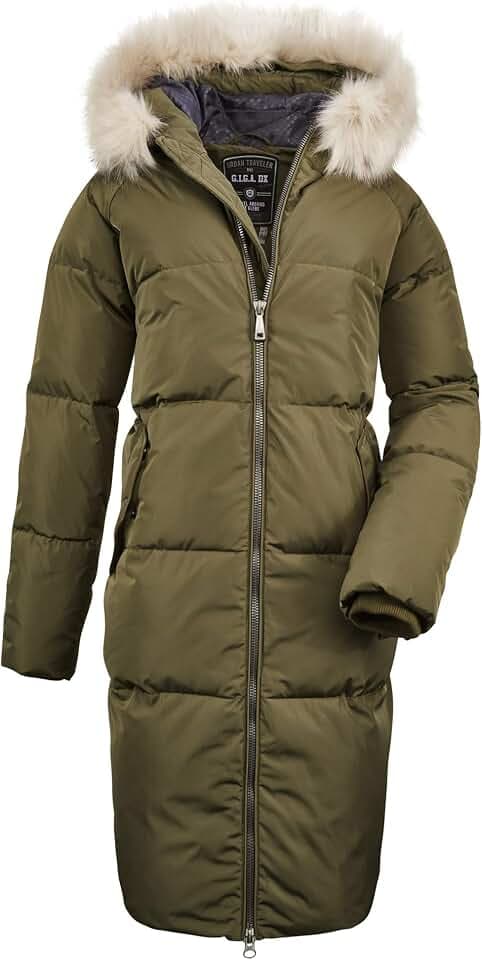 G.I.G.A. DX Damen Ventoso Wmn Quilted Ct A Casual Funktionsmantel In Daunenoptik Mit Kapuze