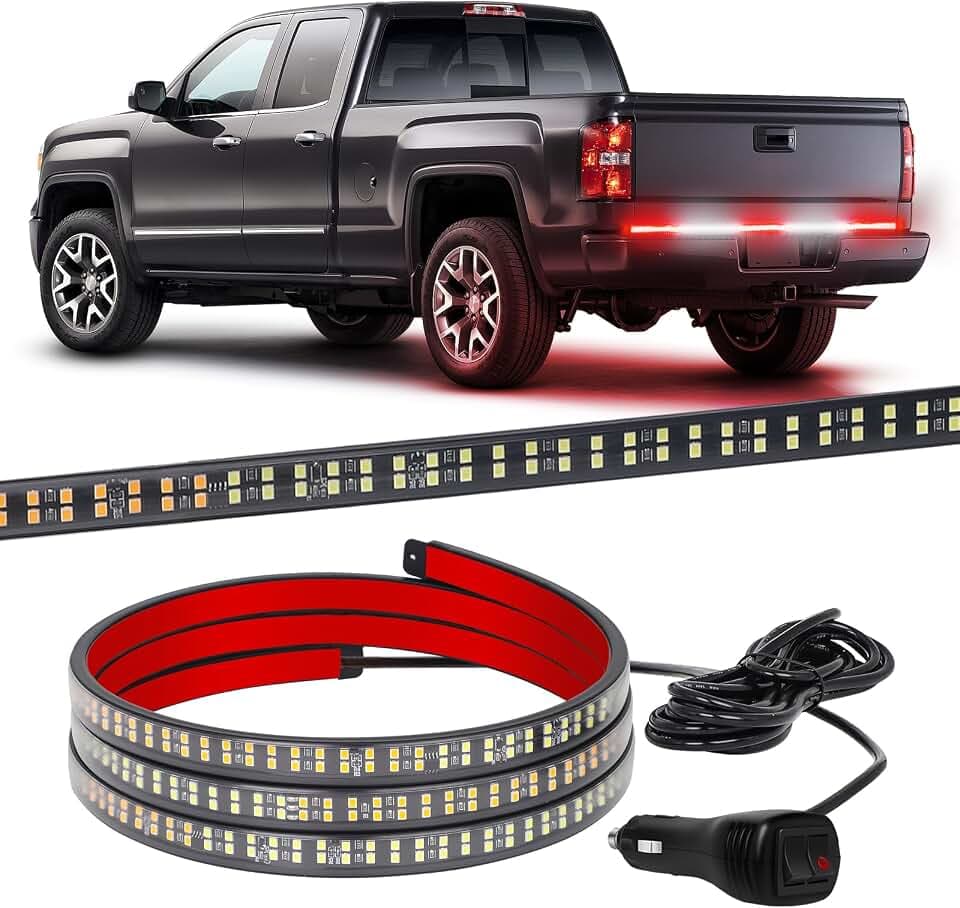 XRIDONSEN 60 inch Tailgate Lights 360 LED Strobe Lights