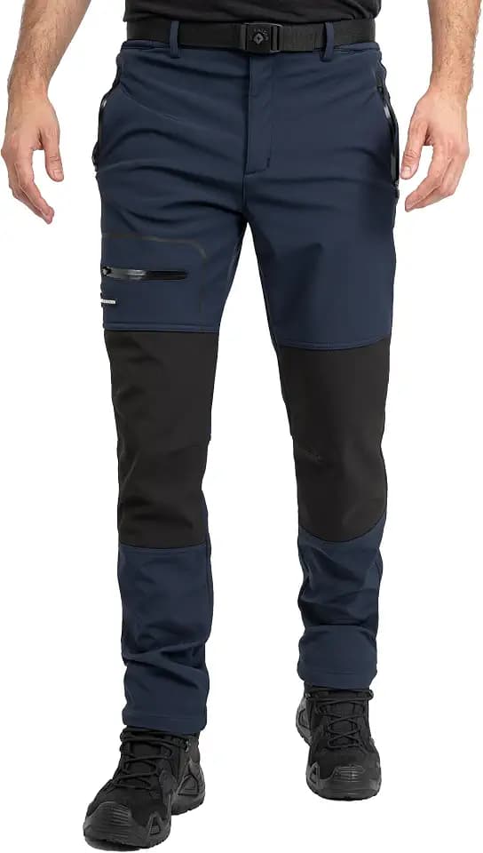 Höhenhorn Trekmaster Herren Wanderhose Softshellhose Winter Outdoorhose Gefüttert Snowboardhose