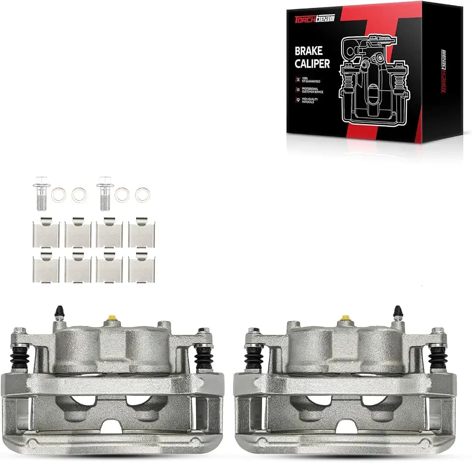 Torchbeam Rear Brake Calipers Set for Chevrolet Silverado 2500 HD 2011-2019