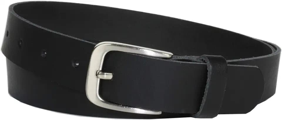Vascavi Ledergürtel, 3 cm breit, Made in Germany, echt Leder Gürtel für Damen und Herren, kürzbar