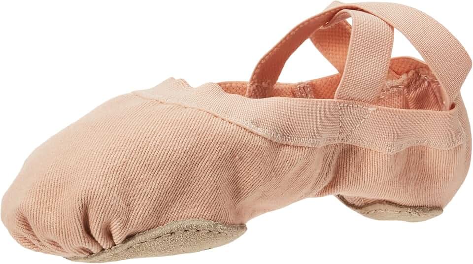 Bloch Womens Dance Women's Synchrony Split Sole Stretch Canvas Ballet Slipper/Shoe
