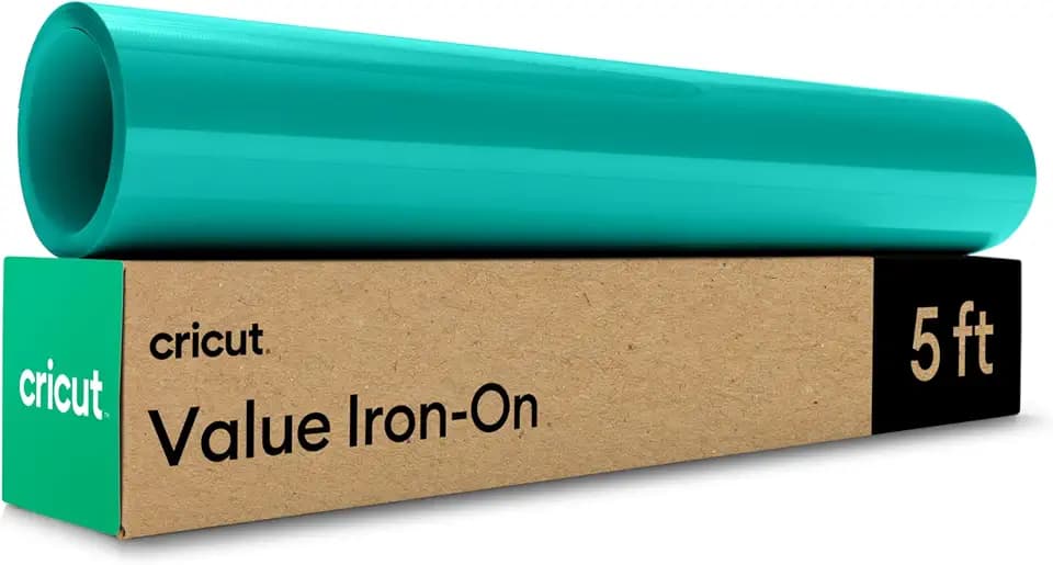 Cricut® Value Iron-On, Teal (12 in x 5 ft)