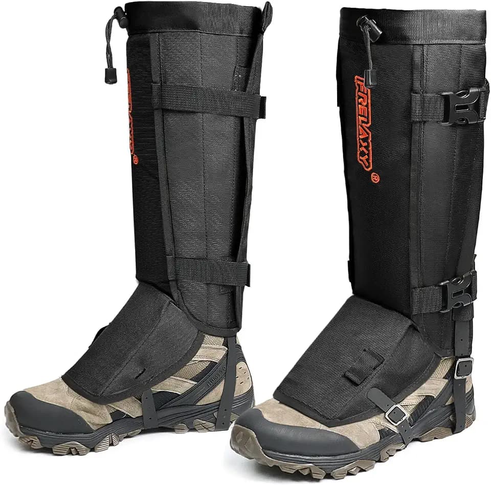 Frelaxy Snake Gaiters Snake Guard Chaps for Hunting Outdoor Working