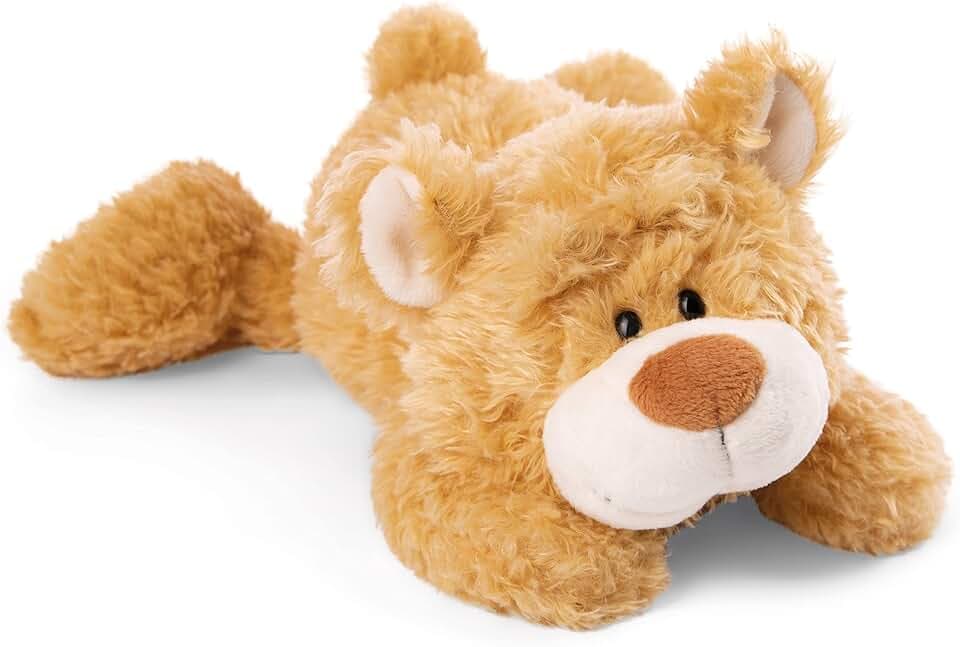 NICI Kuscheltier Bär Mielo 20 cm – Teddybär aus weichem Plüsch, niedliches Plüschtier zum Kuscheln und Spielen, Stofftier für Kinder & Erwachsene, 48777, beige