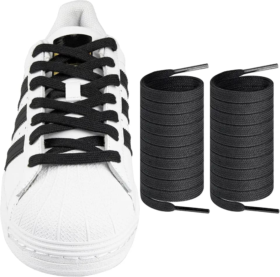 Endoto Shoe Laces for Adidas Superstar Replacement Shoelaces Strings