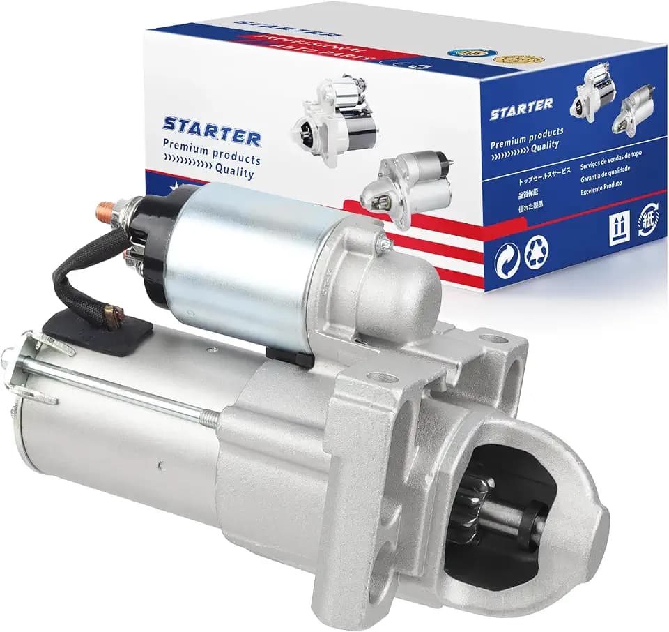 6494N Starter Compatible with 03-08 Chevy Silverado 1500 Tahoe, 07-08 Avalanche, 03-06 Avalanche 1500, 04-07 Rainer, 03-05 Cadillac Escalade, 03-08 GMC Sierra V8 89018123 8000045 410-12257