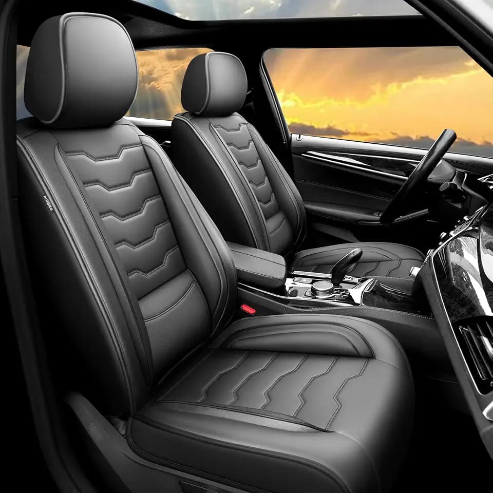Car Seat Covers for Nissan Rogue 2014-2026 Black