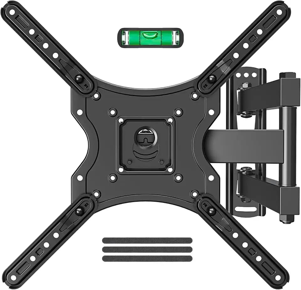 ELIVED Full Motion TV Wall Mount for 26-60" TVs, Max VESA 400x400, 77 lbs.