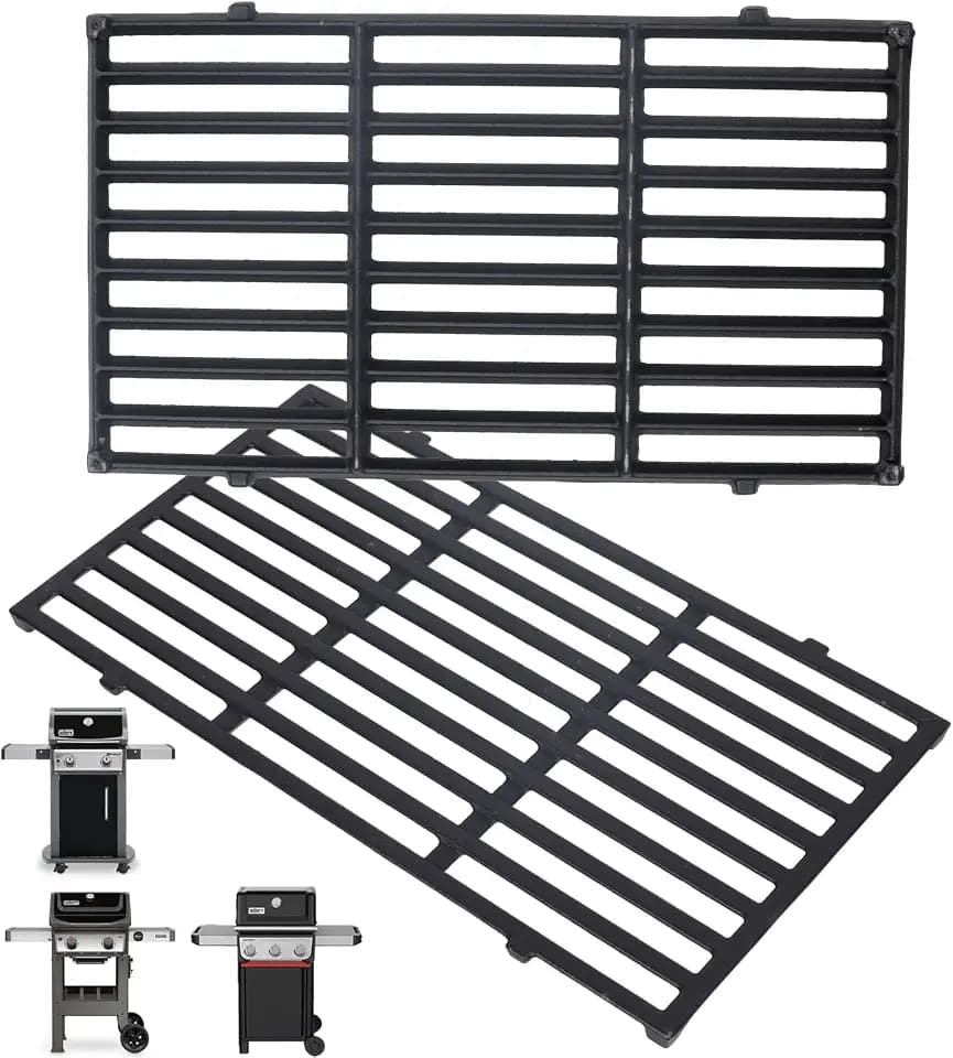 7637 Spirit II Grill Grates for Weber GS4 Spirit II/I 200 SER Spirit 2 Part