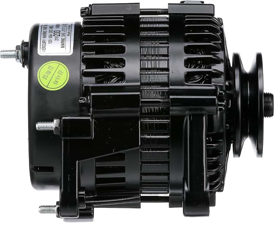 Quicksilver 862030T01 65 Amp Alternator, Delco, V-Belt for 3.0L MerCruiser Sterndrive or Inboard Engines