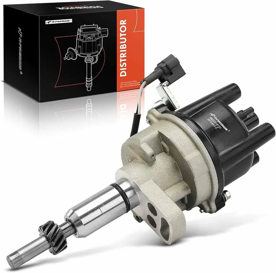 A-Premium Ignition Distributor with Cap and Rotor, 2.4L L4, 2 Blades