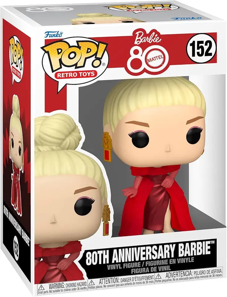Funko POP! Vinyl: Retro Toy - Mattel 80th Anniversary Barbie