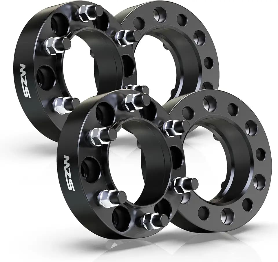 MZS 6x5.5 Wheel Spacers 1.5" 78.1mm M14x1.5 for Silverado Sierra 1500 4Pcs