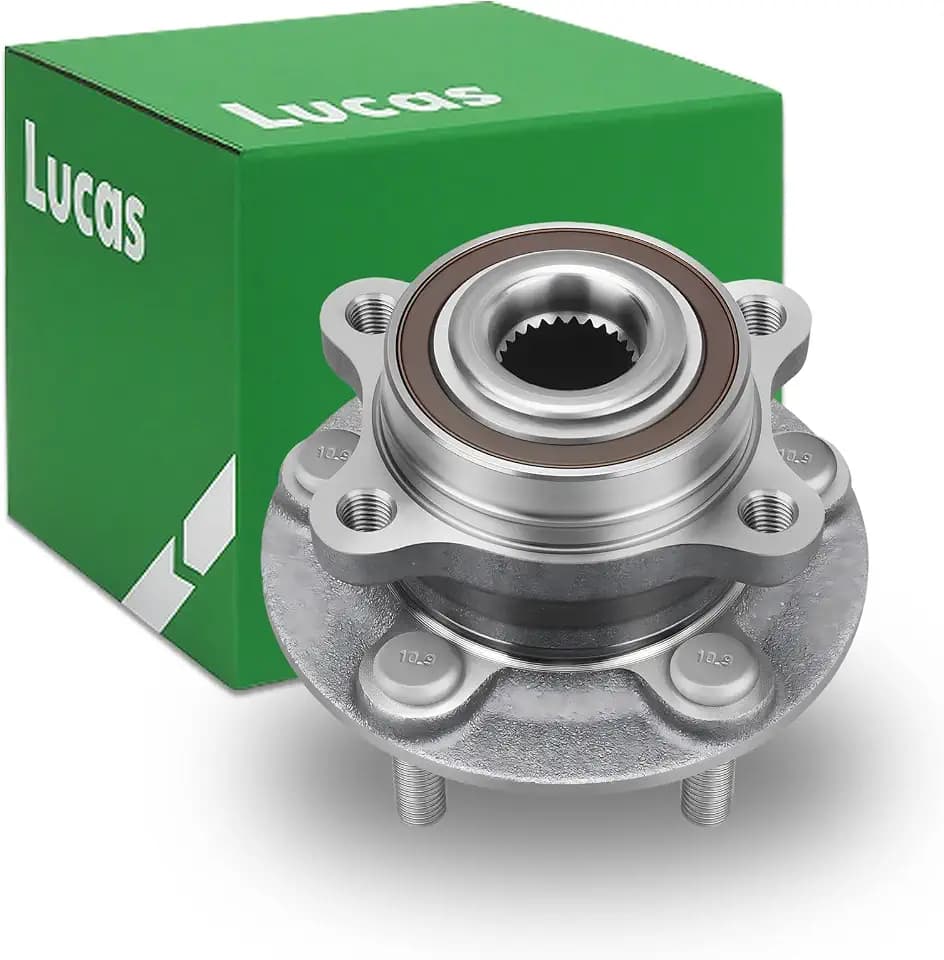 LUCAS 512498 Front Wheel Hub and Bearing Assembly for Ford Fusion