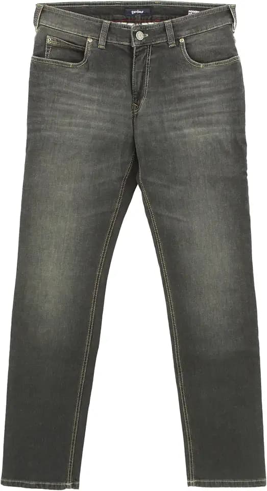 Atelier GARDEUR Herren Jeans Hose Batu Stretchdenim Anthrazit