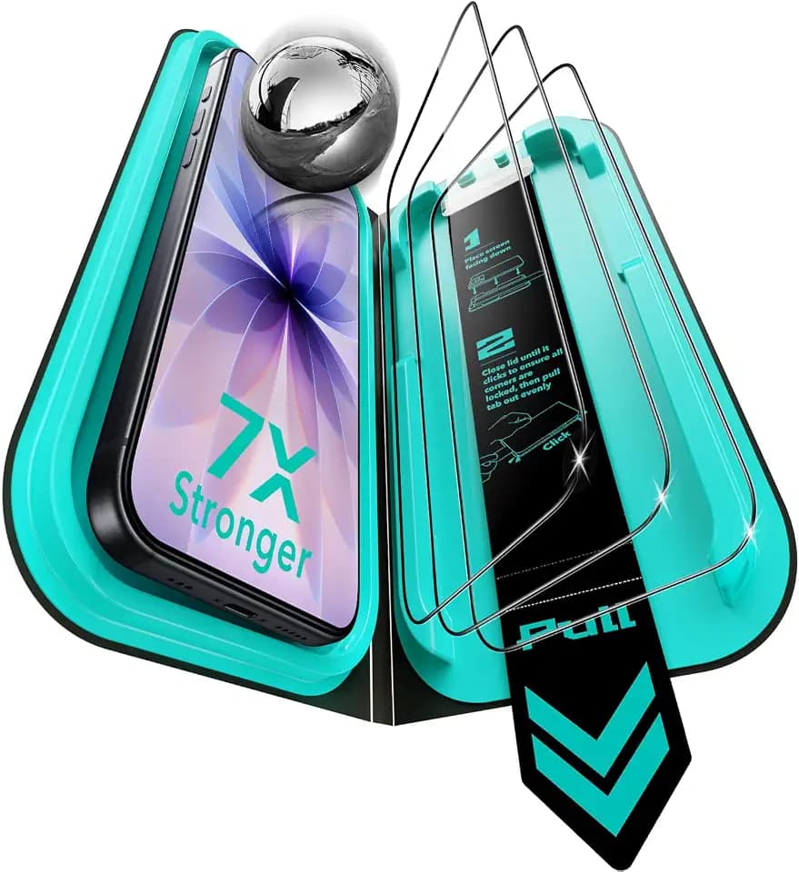 ESR 3 Pack for iPhone 17/iPhone 16 Pro Screen Protector, Armorite