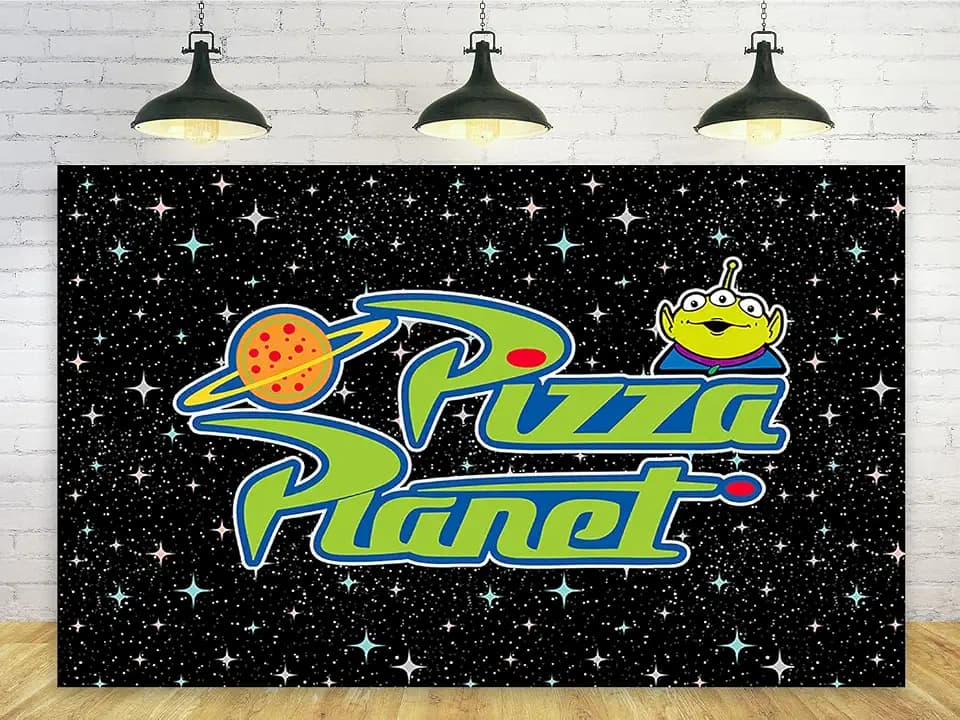 Backdrop for Birthday Party Decorations Outspace Background for Baby Shower Party Cake Table Decorations Supplies Banner 5x3ft