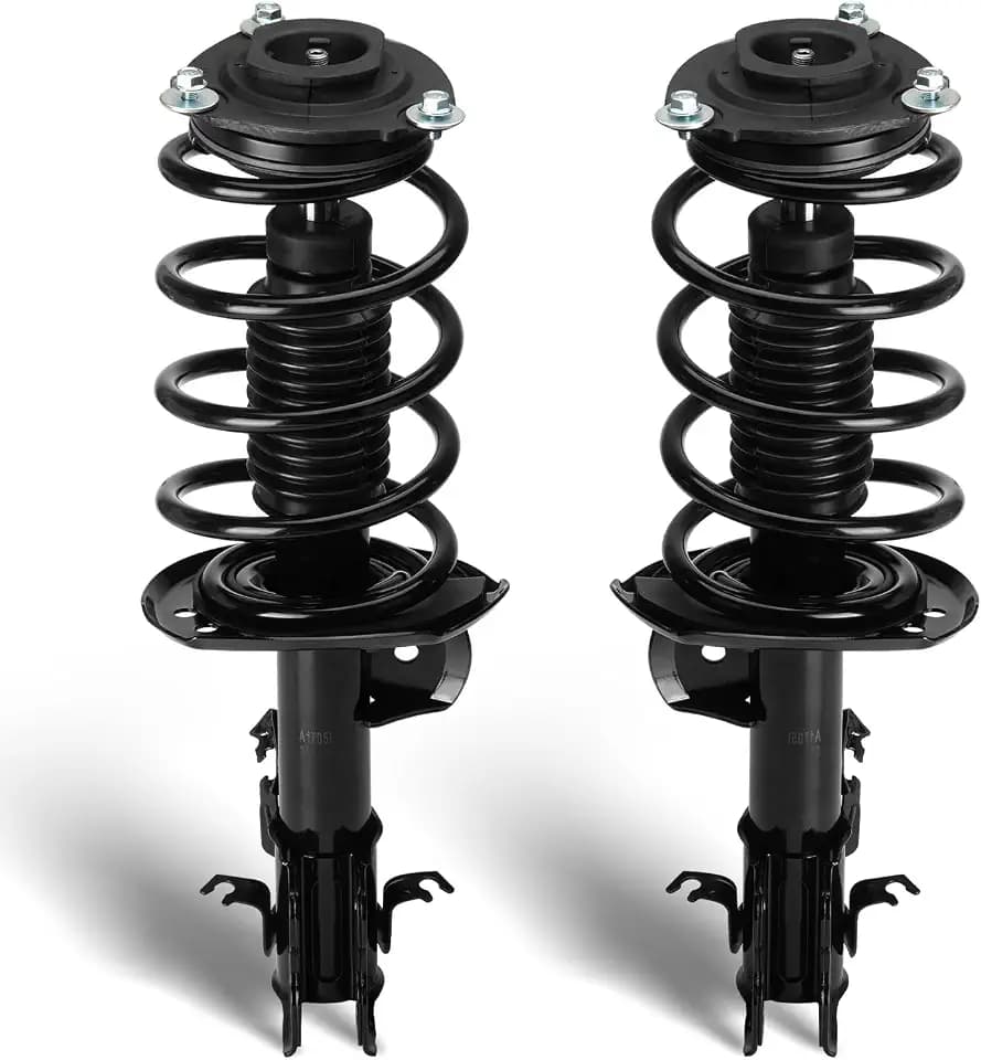 Front Complete Struts Assembly w/Coil Spring Shock Absorber Compatible with Nissan Sentra 2014-2019 1.8L, Replace for 172948 172947