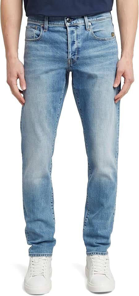 G-Star Herren Jeans 3301 Regular Tapered Jeans
