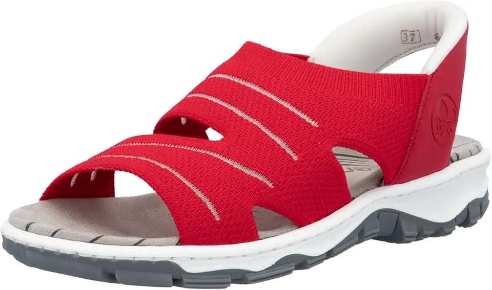 Rieker Damen Sandalette in braun