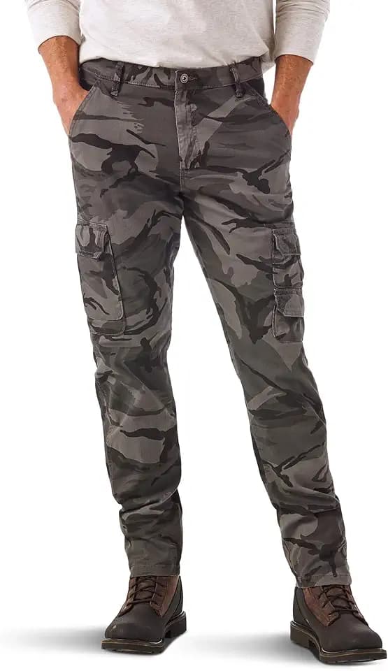 Wrangler Authentics Men's Regular Tapered Cargo Pant
