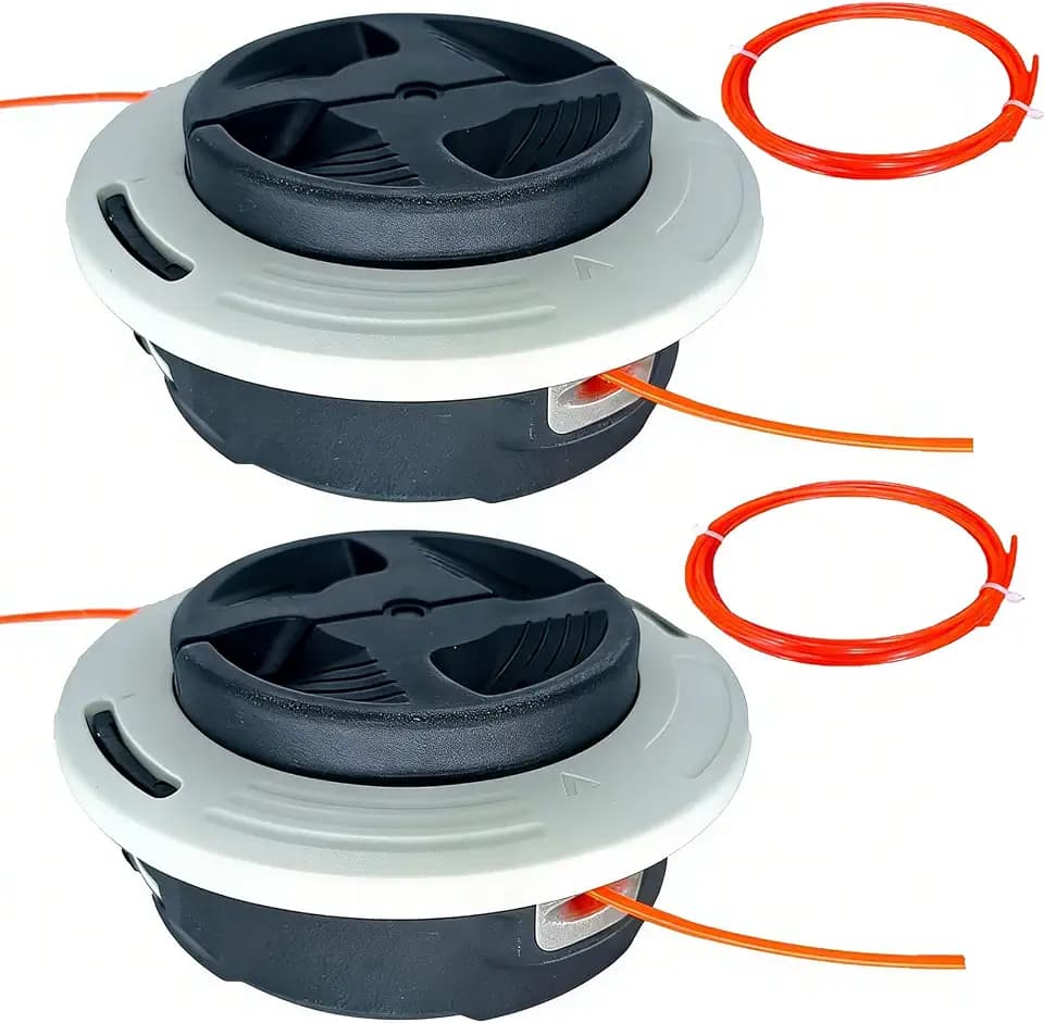 2-Pack C26-2 Dual Line Trimmer Head Replace 4002 710 2169 for Stihl FS55 FS56 FS70 FS80 FS85 FS90 FS91 FS94 FS250 FS240 FS131R FS131 FS120 FS110 Includes 2 Pack 0.095" Trimmer Line