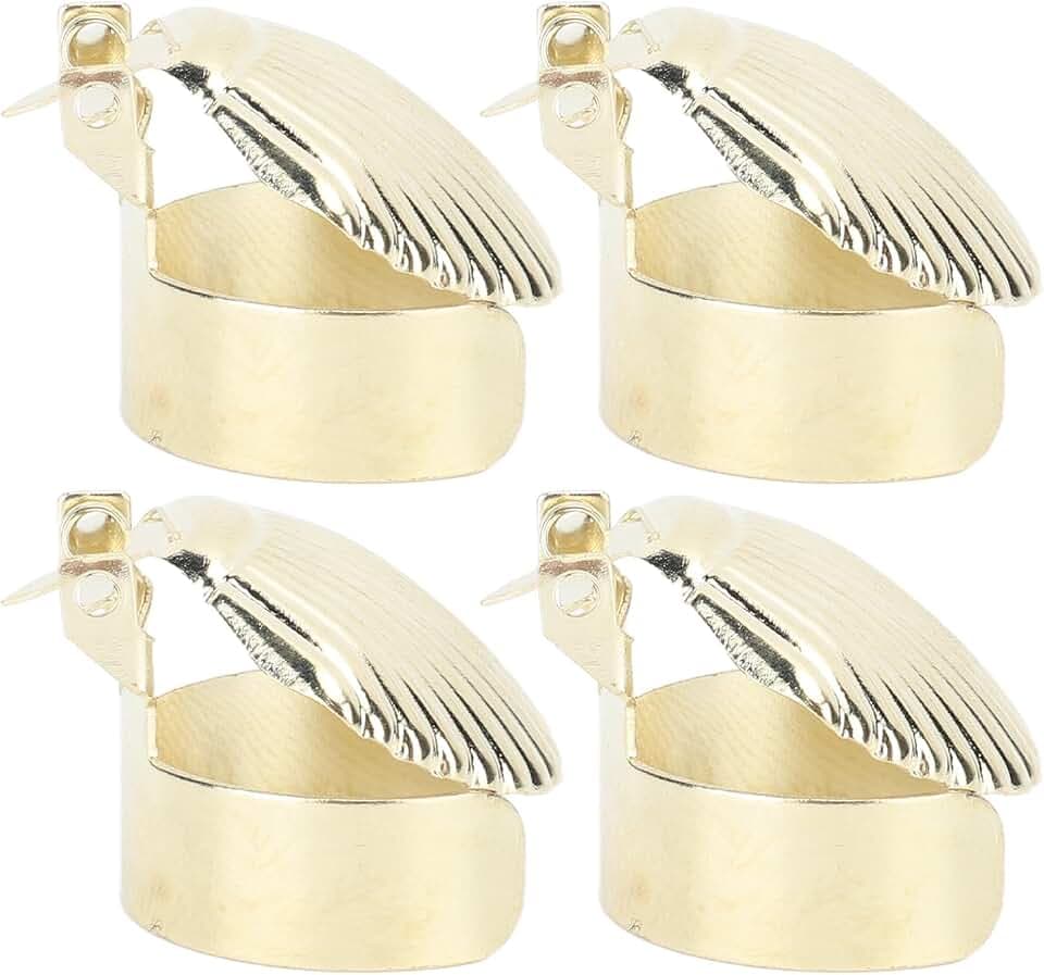 4 Stück Kerzenlöscher, Automatischer Feuerlöscher, Kerzendocht-Löscher-Stopper Zum Sicheren Löschen der Kerzenflamme, Kerzenzubehör für Kerzenliebhaber (Gold)