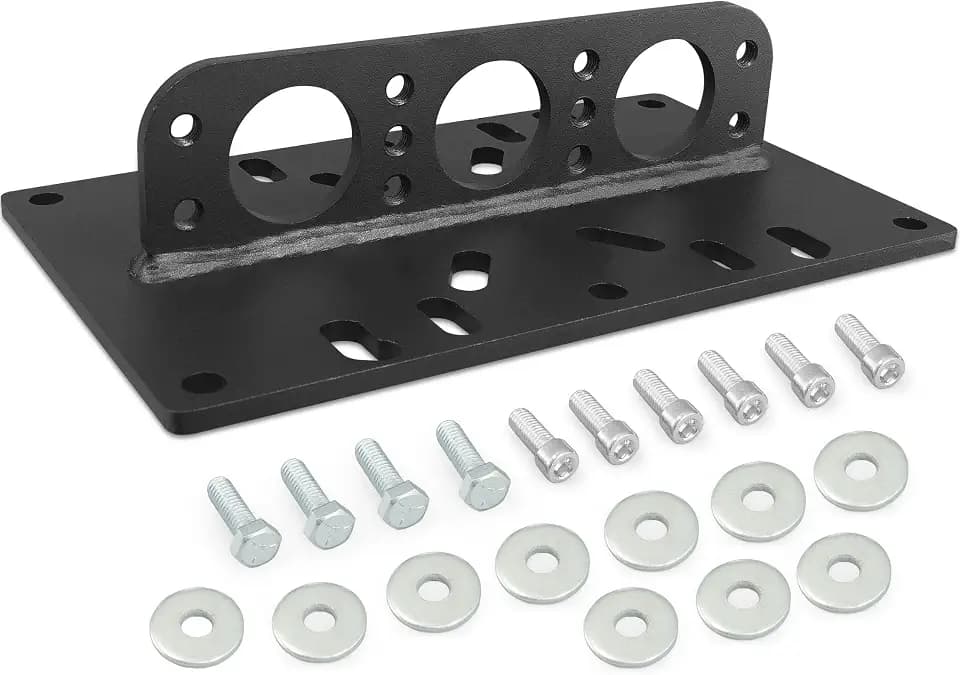LS Engine Lift Plate for Chevy Ford SBC BBC LSX Engine Motor Carb Hoist Lifting Stand Universal Engine Lift Plate Black