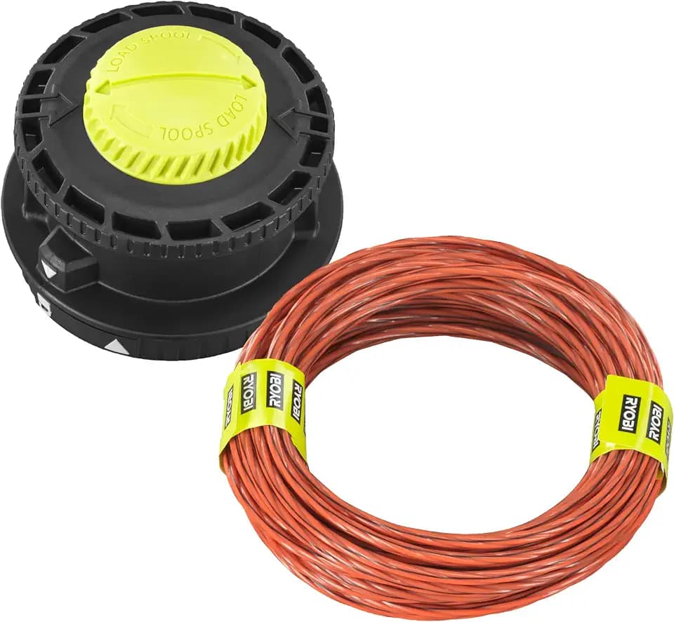 RYOBI - Doppelfadenkopf Reel-Easy™ Ø 2,4 mm für Motorsense auf Akku RY18BCX26A-0 / RY18BCX26A-140 / RY36BCX30A-0 / RY36BCX30A-140 - RAC169, Orange