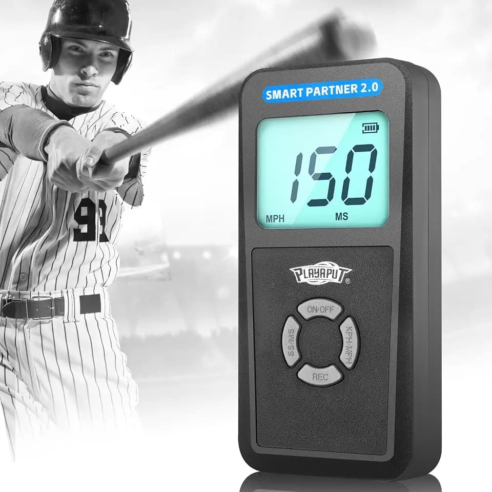 Upgrade Smart Baseball Radar - Larger LCD Display Speed Radar Gun