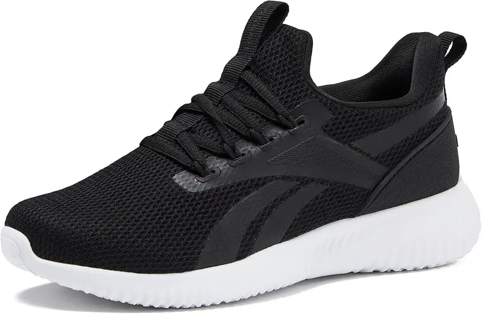Reebok Karman Flow Slip On Womens Sneakers, Tennis Walking Shoes Women - Black, White, Navy or Pink