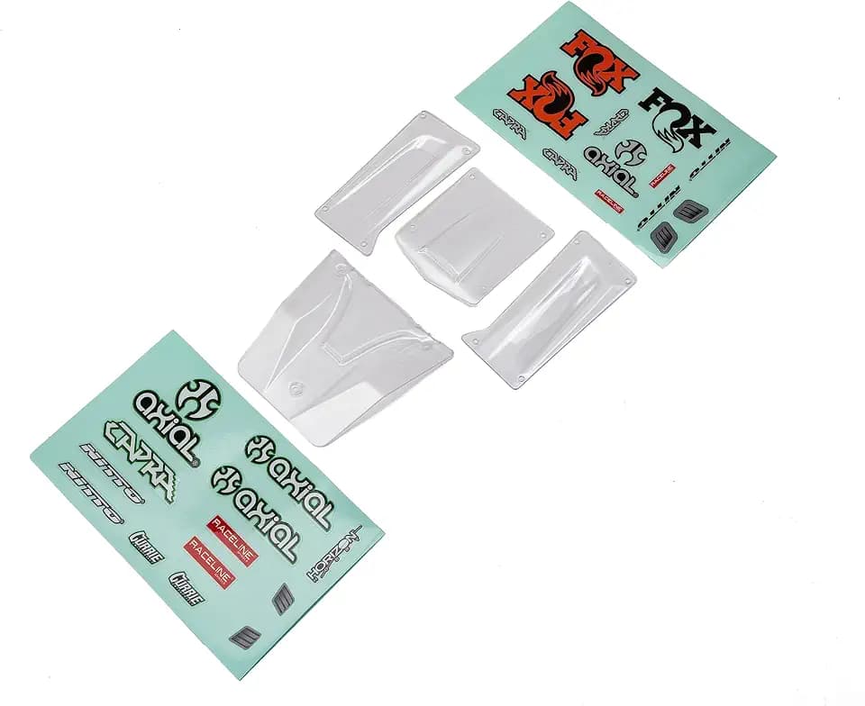 Axial Body Panel Set, Clear, Capra:UTB18, AXI210001