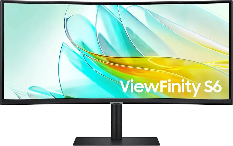 Samsung 34” ViewFinity S65UC, Ultra-WQHD Curved Monitor