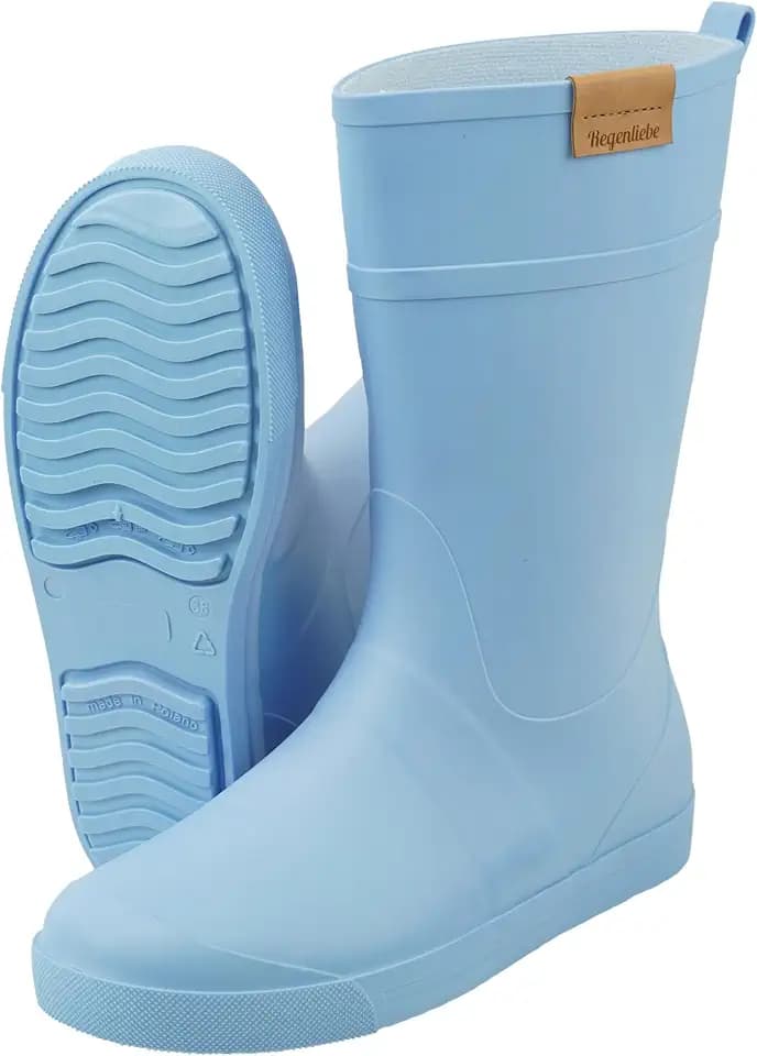 Regenliebe Damen Gummistiefel Summer Rain halbhoch Regenstiefel