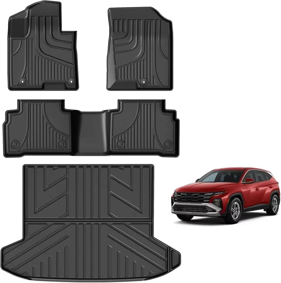 Floor Mats for Hyundai Tucson Gas 2022-2026 (No Hybrid or PHEV) Cargo Liner