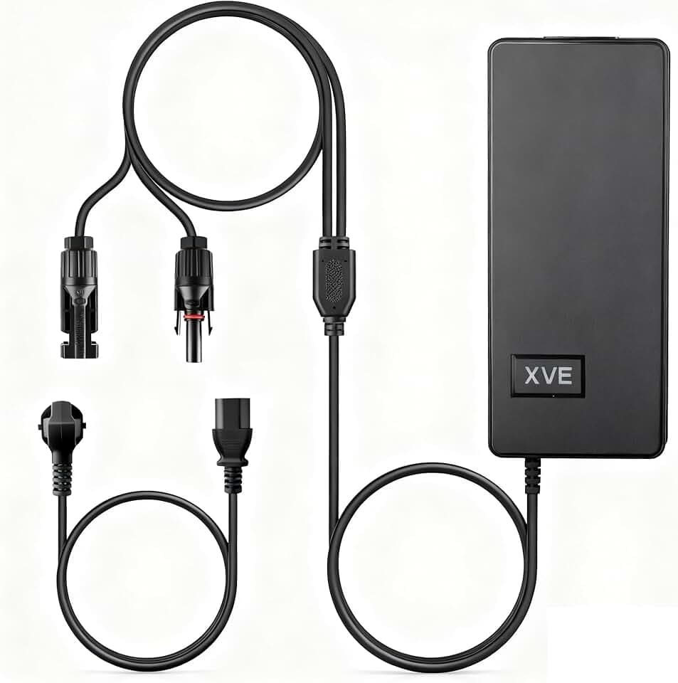 AC auf MC4 Ladegerät, 54V/3A 162W, Zum Laden der SolarFlow
