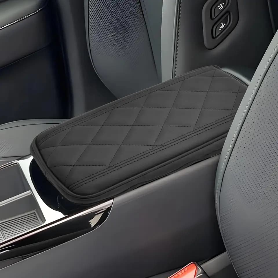 SHAOHAO for 2025 2026 Hyundai Tucson Center Console Cover for 2025 2026 Hyundai Tucson Accessories Tucson (Limited, Hybrid) Car Armrest Cover Tucson Anti Scratch Elbow Arm Rest Comfort Protector Pad