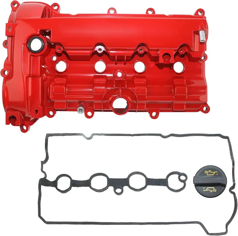 2.0L L4 Aluminum Valve Cover Compatible with 2014-2018 Mazda 3 2016-2018 Mazda CX-3 2013-2016 Mazda CX-5 Replace# PE02-10-210A PE02-10-210