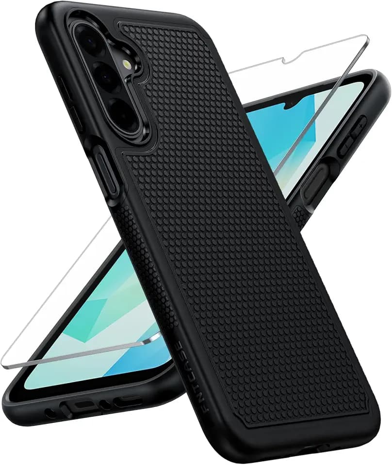 FNTCASE for Galaxy A17/A16 5G Phone Case: Dual Layer Samsung A17 5G Cover
